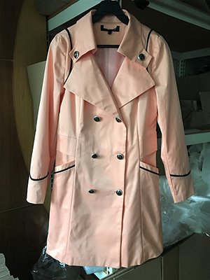 Z176A/  핑크 코트 M